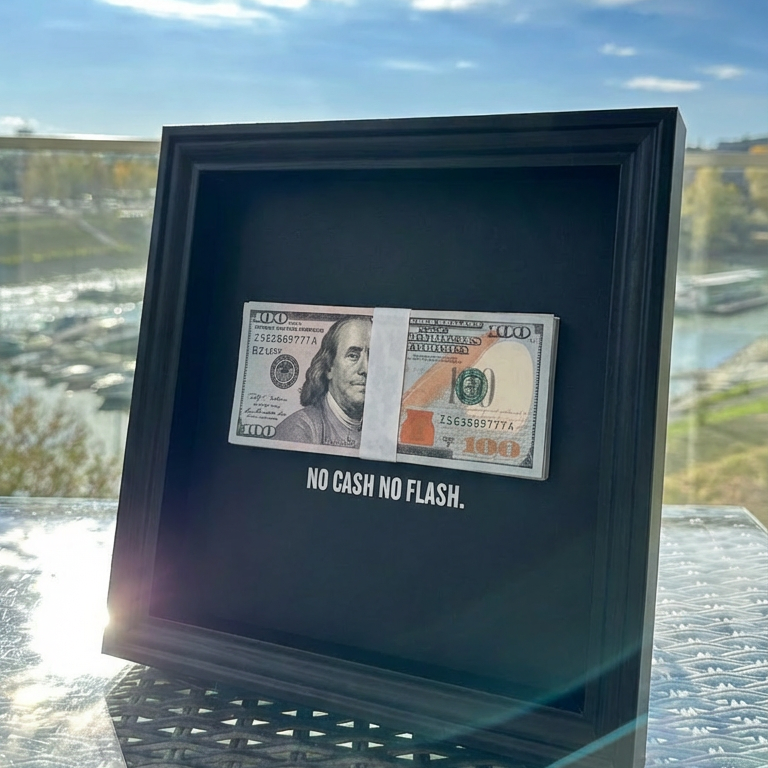 NO CASH. NO FLASH. – Prioritize the Grind