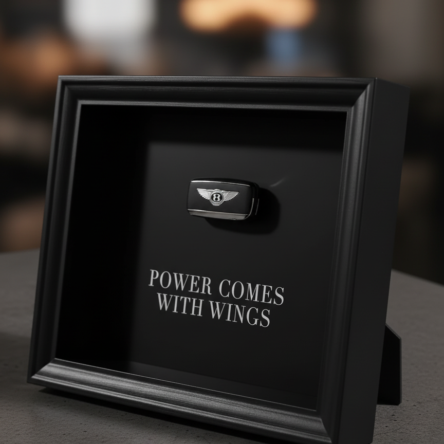 POWER COMES WITH WINGS